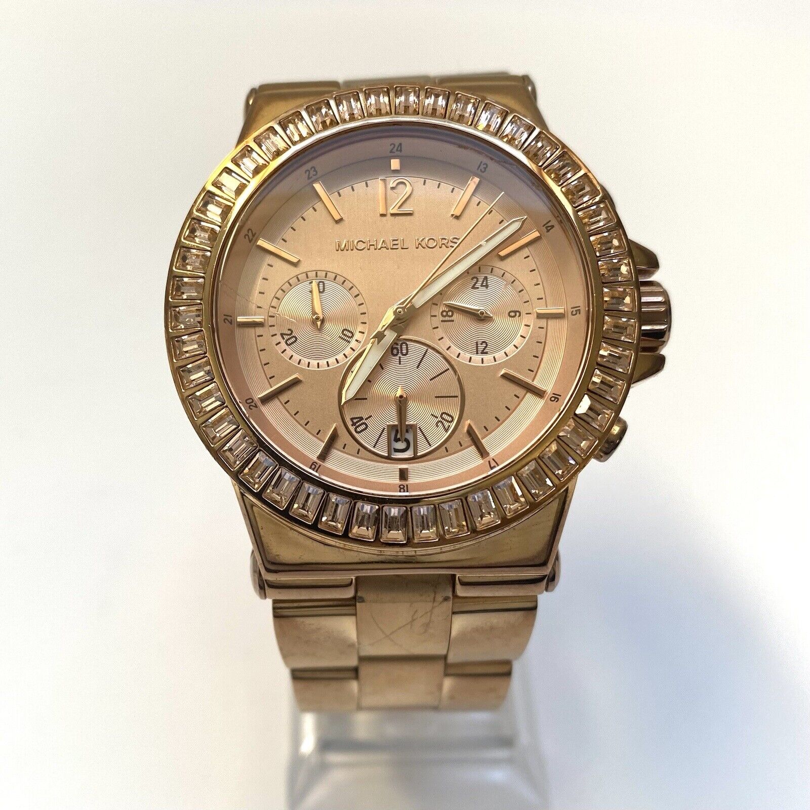  Shop Authentic Michael Kors Dylan Rose Gold Dial Rose Gold Steel Strap Watch for Women - MK5412 - Luxxuri