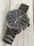  Shop Authentic Diesel Mega Chief Chronograph Blue Dial Black Steel Strap Watch For Men - DZ4329 - Luxxuri