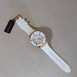  Shop Authentic Guess Athena White Dial White Rubber Strap Watch For Women - GW0030L3 - Luxxuri