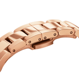  Shop Authentic Daniel Wellington Iconic Donna Pink Dial Rose Gold Steel Strap Watch For Women - DW00100331 - Luxxuri