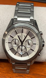  Shop Authentic Armani Exchange Drexler Chronograph Grey Dial Grey Steel Strap Watch For Men - AX2603 - Luxxuri