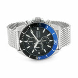  Shop Authentic Hugo Boss Ocean Edition Black Dial Silver Mesh Strap Watch for Men - 1513742 - Luxxuri
