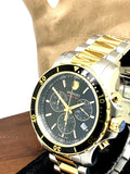  Shop Authentic Movado Series 800 Chronograph Black Dial Two Tone Steel Strap Watch For Men - 2600146 - Luxxuri