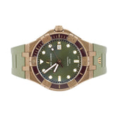  Shop Authentic Maurice Lacroix Aikon Venturer Bronze Dial Green Rubber Strap Watch For Men - AI6058-BRZ01-630-1 - Luxxuri