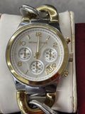  Shop Authentic Michael Kors Runway White Dial Two Tone Steel Strap Watch for Women - MK3199 - Luxxuri