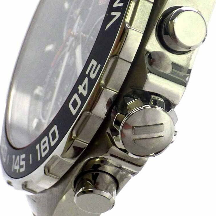  Shop Authentic Tag Heuer Senna Chronograph Special Edition Black Dial Silver Steel Strap Watch for Men - CAZ1015.BA0883 - Luxxuri