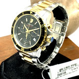 Shop Authentic Movado Series 800 Chronograph Black Dial Two Tone Steel Strap Watch For Men - 2600146 - Luxxuri