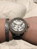  Shop Authentic Michael Kors Camille Silver Dial Silver Steel Strap Watch for Women - MK5634 - Luxxuri