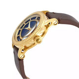  Shop Authentic Versace Code Quartz Blue Dial Brown Leather Strap Watch For Men - VEPO00220 - Luxxuri