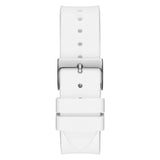  Shop Authentic Guess Venus Diamonds White Dial White Rubber Strap Watch for Women - GW0118L3 - Luxxuri