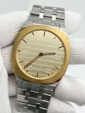  Shop Authentic Gucci 25H Quartz Gold Dial Silver Steel Strap Watch for Men - YA163405 - Luxxuri