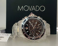  Shop Authentic Movado Series 800 Chronograph Black Dial Silver Steel Strap Watch For Men - 2600142 - Luxxuri