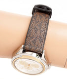  Shop Authentic Michael Kors Jessa Multifunction Silver Dial Brown Leather Strap Watch For Women - MK7205 - Luxxuri