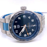  Shop Authentic Tag Heuer Autavia Cosc GMT Automatic Blue Dial Silver Steel Strap Watch for Men - WBE511A.BA0650 - Luxxuri