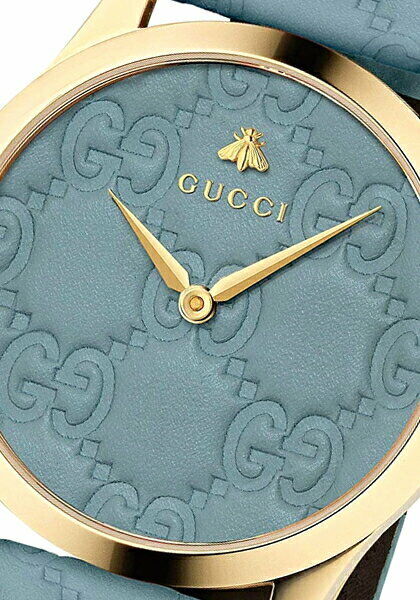  Shop Authentic Gucci G Timeless Quartz Blue Dial Blue Leather Strap Watch For Men - YA1264097 - Luxxuri