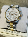  Shop Authentic Michael Kors Runway Silver Dial Two Tone Steel Strap Watch for Women - MK5315 - Luxxuri