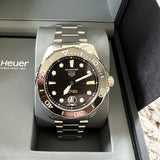  Shop Authentic Tag Heuer Aquaracer Professional 300 Automatic Black Dial Silver Steel Strap Watch for Men - WBP201A.BA0632 - Luxxuri
