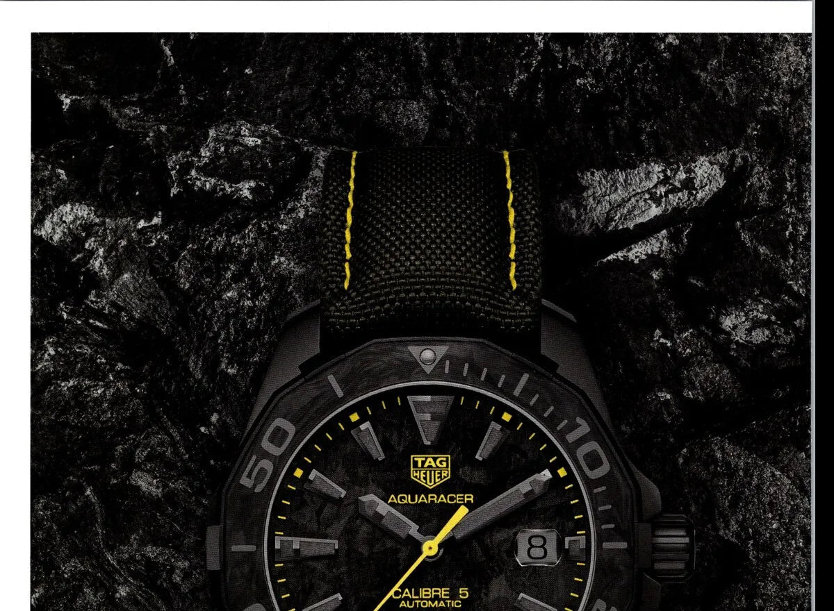  Shop Authentic Tag Heuer Aquaracer Carbon Dial Watch for Men - WBD218B.FC6446 - Luxxuri