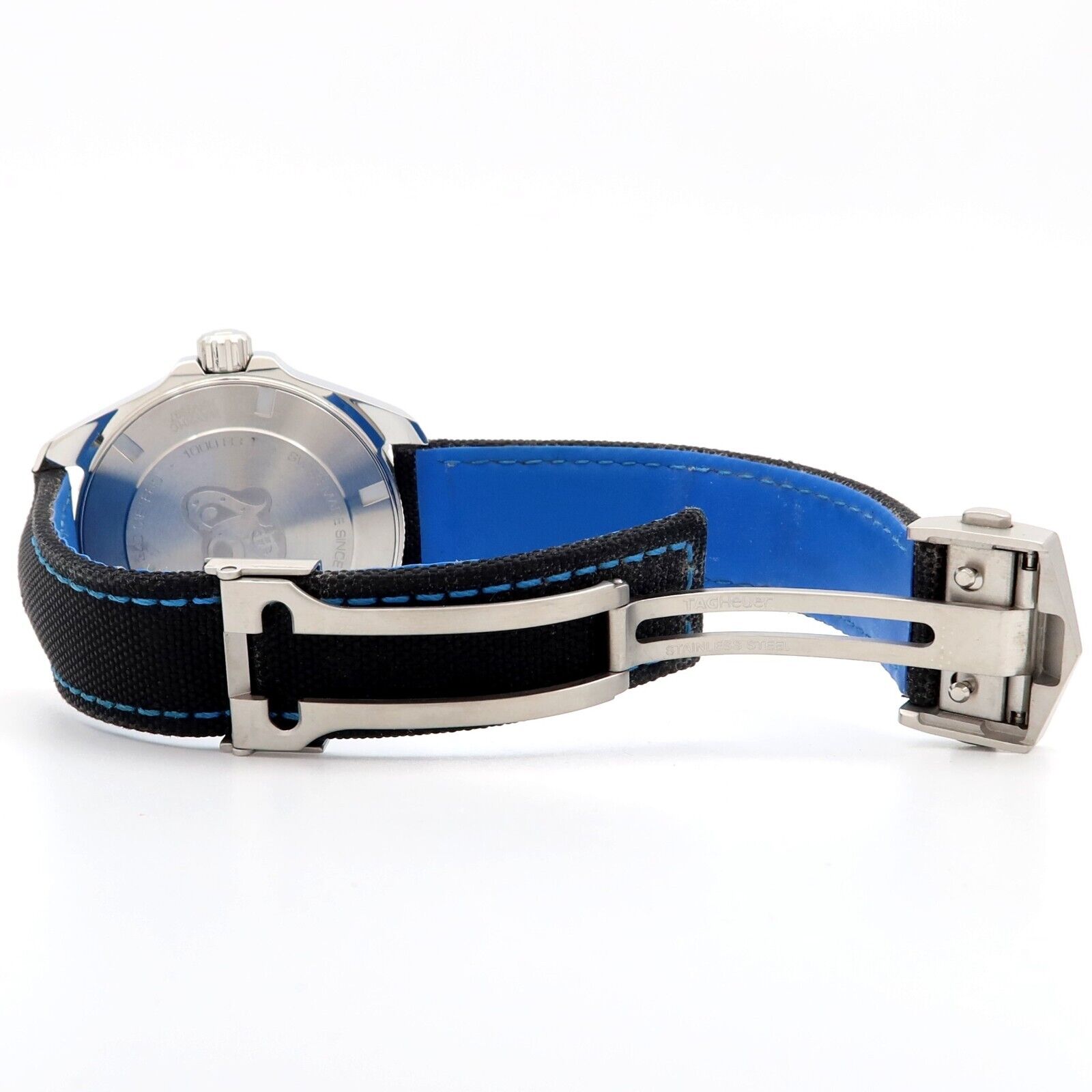  Shop Authentic Tag Heuer Aquaracer Black Dial Watch for Men - WAY201C.FC6395 - Luxxuri