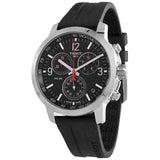  Shop Authentic Tissot PRC 200 Chronograph Black Dial Black Rubber Strap Watch for Men - T114.417.17.057.00 - Luxxuri