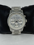  Shop Authentic Michael Kors Runway Silver Dial Silver Steel Strap Watch for Women - MK5076 - Luxxuri