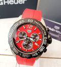 Tag Heuer Formula 1 Red Dial Watch for Men - CAZ101AN.FT8055