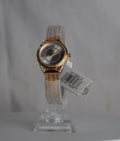  Shop Authentic Guess Whisper Silver Dial Rose Gold Mesh Bracelet Watch for Women - W1084L3 - Luxxuri