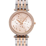  Shop Authentic Michael Kors Darci Rose Gold Dial Two Tone Steel Strap Watch for Women - MK3726 - Luxxuri