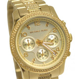  Shop Authentic Michael Kors Runway Gold Dial Gold Steel Strap Watch for Women - MK5826 - Luxxuri
