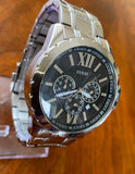  Shop Authentic Guess Chronograph Black Dial Silver Steel Strap Watch for Men - W0193G2 - Luxxuri