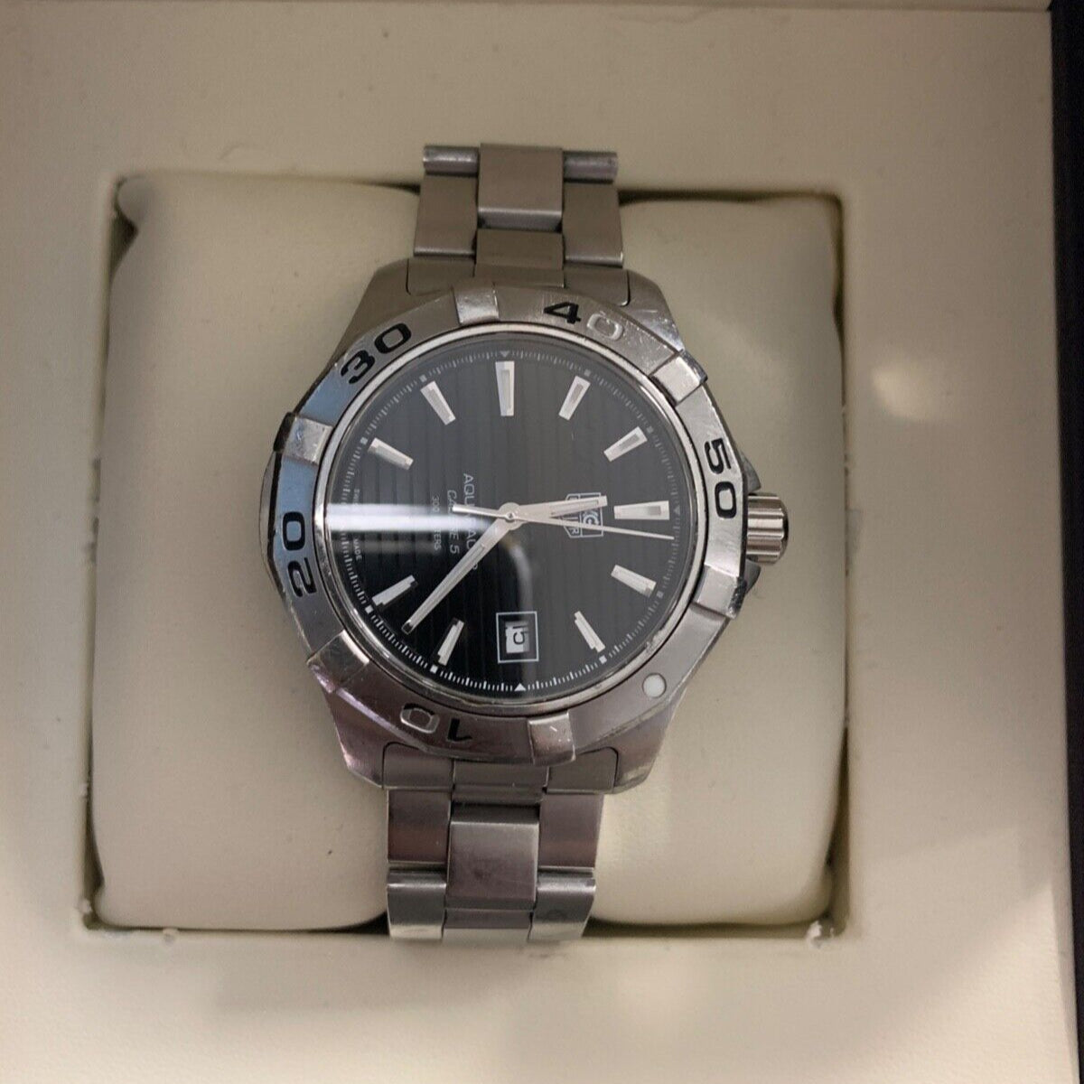  Shop Authentic Tag Heuer Aquaracer Anthracite Dial Watch for Men - WAY2113.BA0928 - Luxxuri