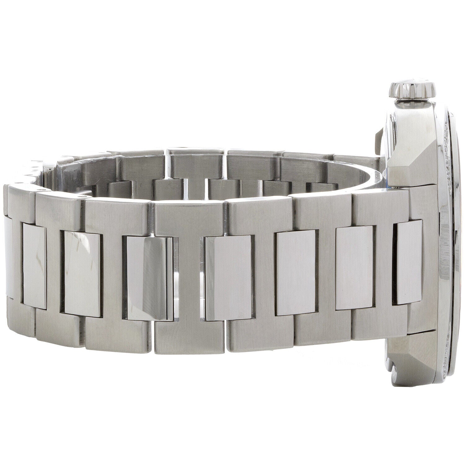  Shop Authentic Gucci GG2570 Quartz Black Dial Silver Steel Strap Watch For Men - YA142301 - Luxxuri