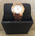  Shop Authentic Marc Jacobs Amy White Dial Rose Gold Steel Strap Watch for Women - MBM3077 - Luxxuri