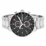  Shop Authentic Hugo Boss Rafale Chronograph Black Dial Silver Steel Strap Watch for Men - 1513509 - Luxxuri