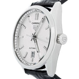  Shop Authentic Tag Heuer Carrera Date Silver Dial Black Leather Strap Watch for Men - WBN2111.FC6505 - Luxxuri