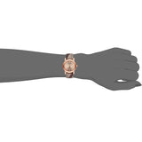  Shop Authentic Burberry The City Pink Dial Brown Leather Strap Watch for Women - BU9236 - Luxxuri