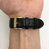  Shop Authentic Movado Museum Black Dial Black Leather Strap Watch For Men - 2100005 - Luxxuri