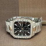  Shop Authentic Fossil Inscription Multifunction Black Dial Silver Steel Strap Watch for Men - BQ2655 - Luxxuri
