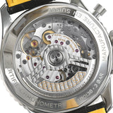  Shop Authentic Breitling Navitimer B01 Chronograph 43 Silver Dial Black Leather Strap Watch for Men - AB0138241G1P1 - Luxxuri