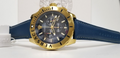  Shop Authentic Versace Casual Chronograph Blue Dial Blue Leather Strap Watch for Men - VERG004-18 - Luxxuri