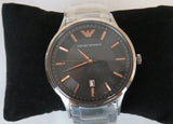  Shop Authentic Emporio Armani Renato Quartz Black Dial Silver Steel Strap Watch For Men - AR11179 - Luxxuri