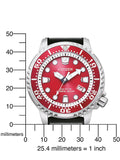  Shop Authentic Citizen Eco Drive Promaster Marine Red Dial Black Rubber Strap Watch For Men - BN0159-15X - Luxxuri