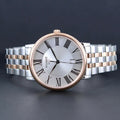 Tissot Carson Premium White Dial Two Tone Steel Strap Watch For Men - T122.410.22.033.00