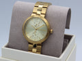  Shop Authentic Michael Kors Garner Quartz Gold Dial Gold Steel Strap Watch For Women - MK6408 - Luxxuri
