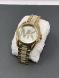  Shop Authentic Michael Kors Bradshaw Gold Dial Gold Steel Strap Watch for Women - MK6487 - Luxxuri