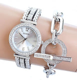  Shop Authentic Guess Gala Diamonds Silver Dial Silver Steel Strap Watch for Women - GW0401L1 - Luxxuri