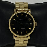  Shop Authentic Marc Jacobs Baker Black Dial Gold Steel Strap Watch for Women - MBM3355 - Luxxuri