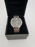  Shop Authentic Emporio Armani Classic Quartz Black Dial Silver Steel Strap Watch For Men - AR11161 - Luxxuri
