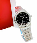 Shop Authentic Salvatore Ferragamo F-80 Classic Black Dial Silver Steel Strap Watch for Men - SFDT00239 - Luxxuri