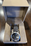  Shop Authentic Burberry The City Grey Dial Black Leather Strap Watch for Men - BU9359 - Luxxuri